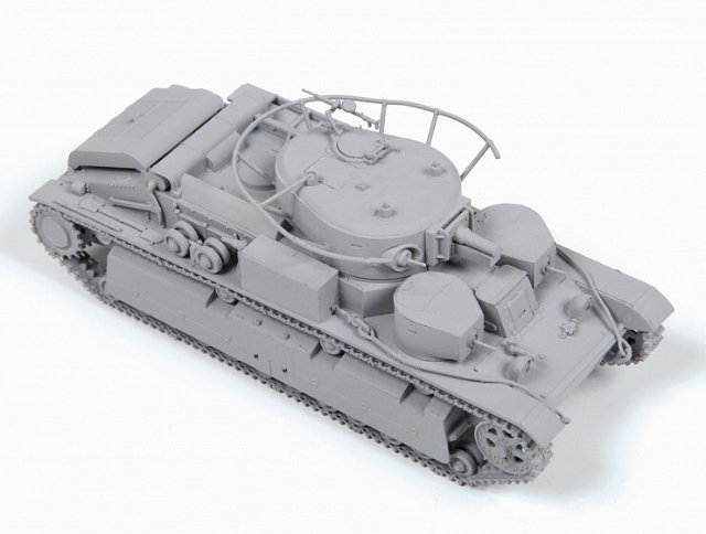 T-28 Soviet Tank (Zvezda 1:72) 