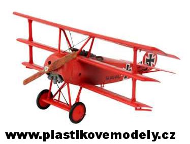 64116 - ModelSet FOKKER DR.1 Triplane (Revell 1:72) 