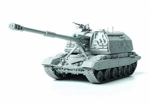 MSTA-S Self Propelled Howitzer (Zvezda 1:72) 