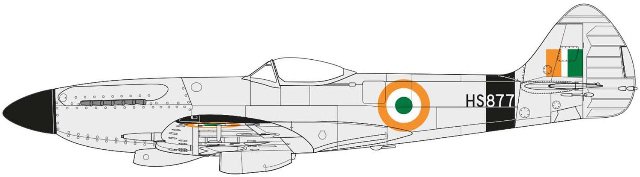 Supermarine Spitfire F Mk.XVIII (Airfix 1:48) 