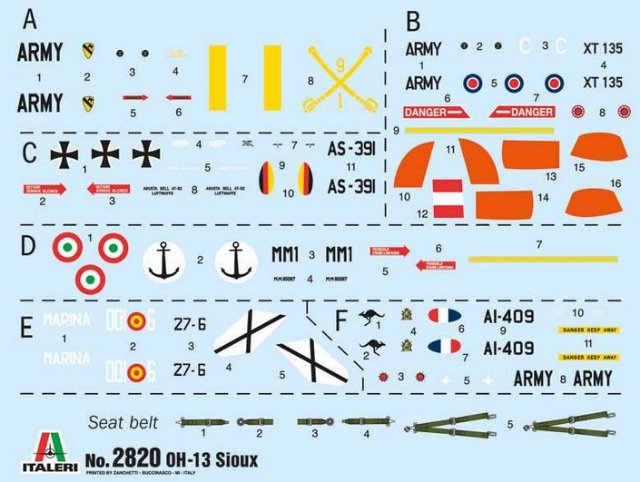Bell OH-13 Sioux Corean War (Italeri 1:48)