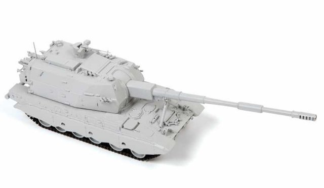 2S35 Koalitsiya-SV Self Propelled Howitzer (Zvezda 1:72) 