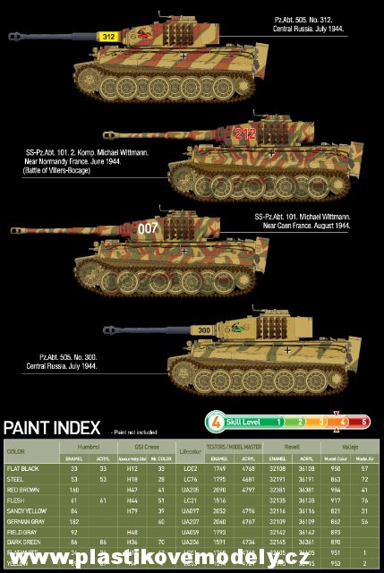 Tiger I Late Version (Academy 1:35) 