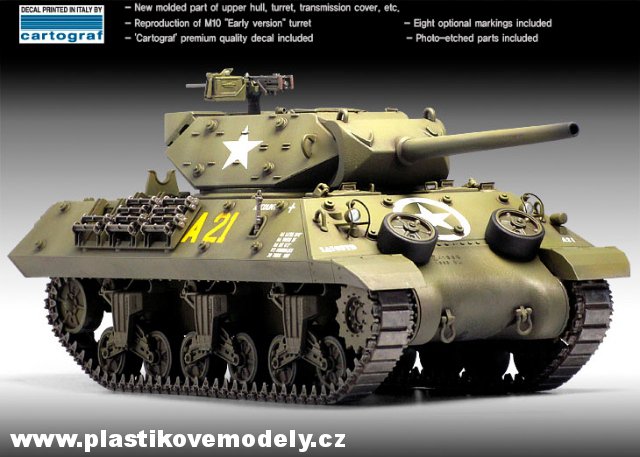 M10 GMC  Normady 1944 (Academy 1:35) 