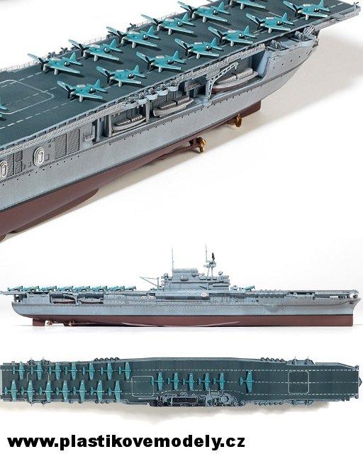 USS Enterpise CV-6 (Academy 1:700) 
