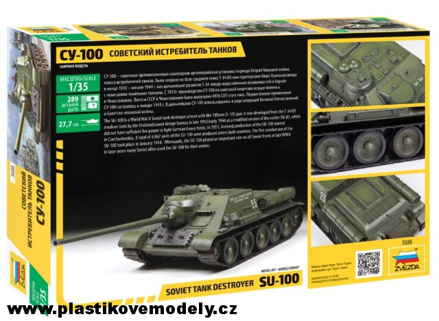 SU-100 Nová forma (Zvezda 1:35) 