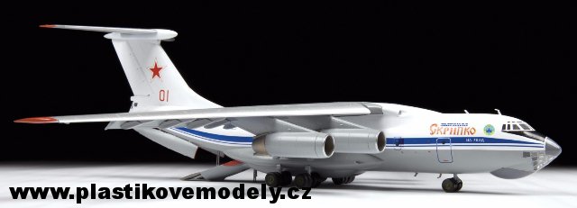 Russian strategic airlifter IL-76MD (Zvezda 1:144) 
