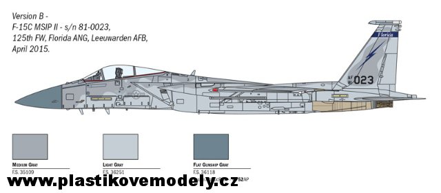 F-15C Eagle (Italeri 1:72) 