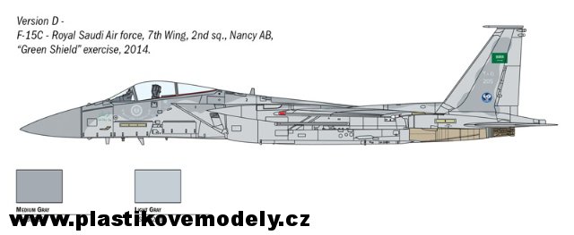 F-15C Eagle (Italeri 1:72) 