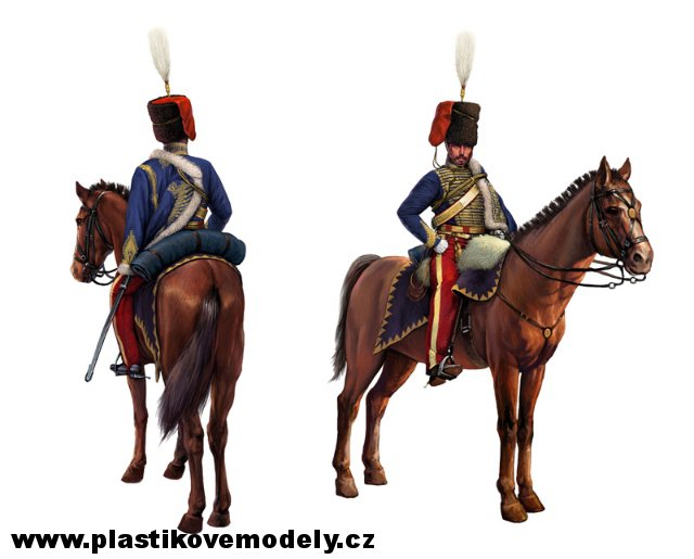 Figurky British 11th Hussars (Crimea war) (Italeri 1:72) 