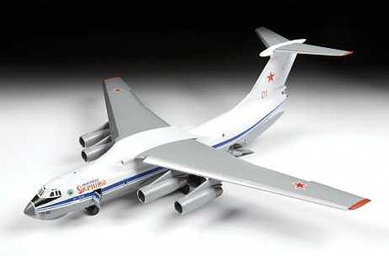 Russian strategic airlifter IL-76MD (Zvezda 1:144) 
