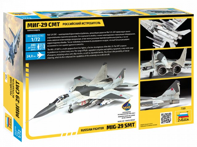 MIG-29 SMT (Zvezda 1:72) 