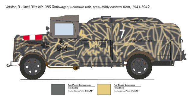 Opel Blitz Tankwagen Kfz. 385 - Battle of Britain 80th Anniversary (1:48) 