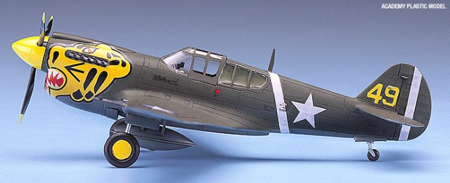 P-40E Warhawk (Academy 1:72) 