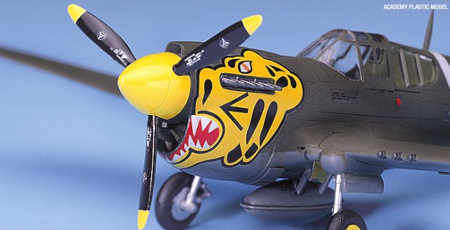 P-40E Warhawk (Academy 1:72) 