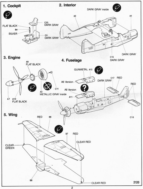 Focke Wulf FW190 A6-8 (Academy 1:72) 
