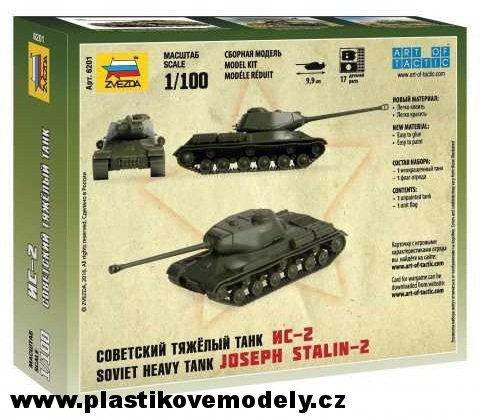 Wargames (WWII) tank IS-2 Stalin (Zvezda 1:100) 