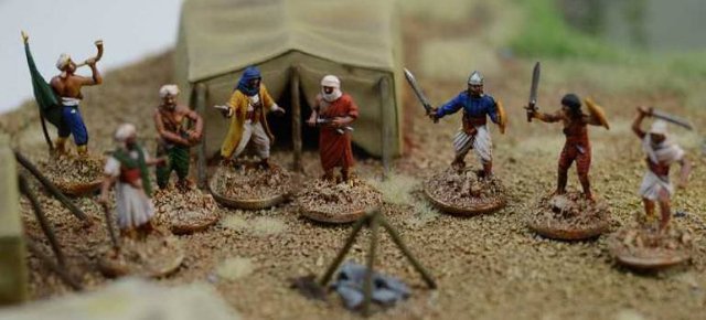 Diorama Beau Geste - Algerian Tuareg Revolt (Italeri 1:72)
