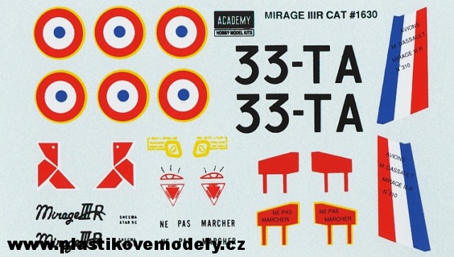 Mirage III R (Academy 1:48) 