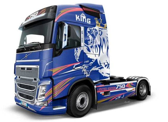 Truck VOLVO FH4 Globetrotter Medium Roof (Italeri 1:24) 