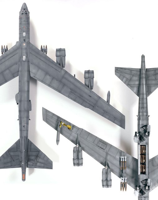 USAF B-52H 20th BS Buccaneers (Academy 1:144) 