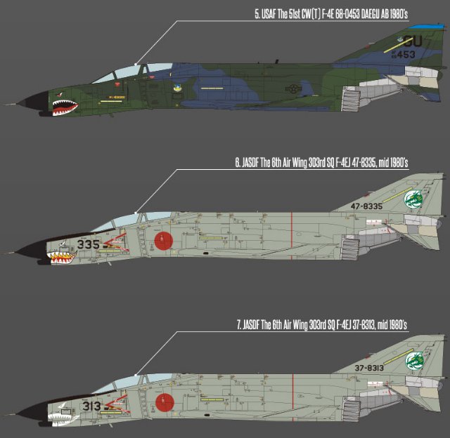 USAF F-4E Vietnam War (Academy 1:32) 
