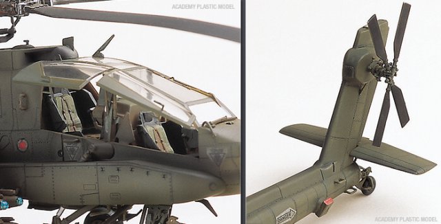 AH-64 Apache (Academy 1:48) 