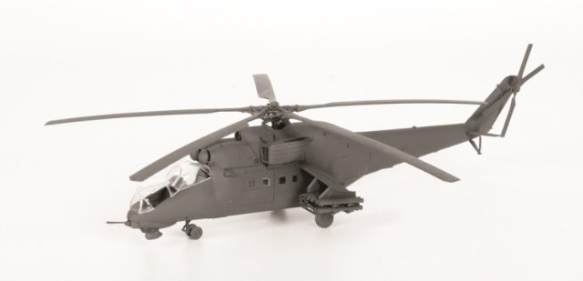 Vrtulník Mil MI-35M HIND E (Zvezda 1:72)