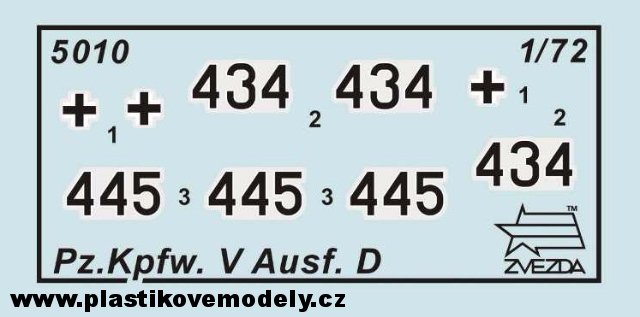 Panzerkampfw.V Panther Ausf.D (Zvezda 1:72) 