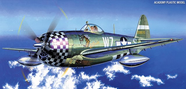 P-47D Thunderbolt (Eileen) (Academy 1:72) 