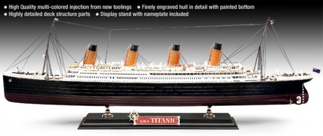 The White Star liner TITANIC MCP (Academy 1:400) 
