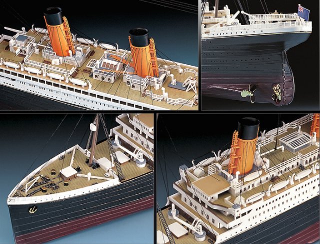 The White Star liner TITANIC MCP (Academy 1:400) 