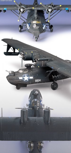 PBY-5A Catalina Black Cat (Academy 1:72)