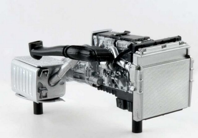 Truck Mercedes Benz Actros MP4 Gigaspace (Italeri 1:24) 