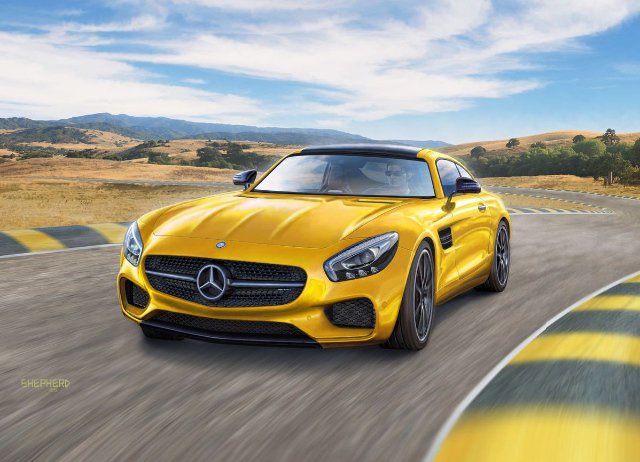 Mercedes AMG GT (Revell 1:24) 