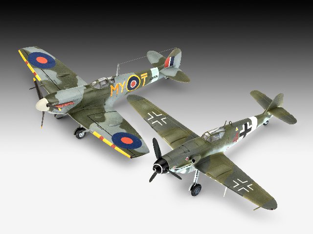 Set Bf109G-10 & Spitfire Mk.V (Revell 1:72) 