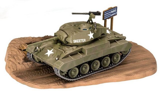 Tank M24 Chaffee (Revell 1:76)