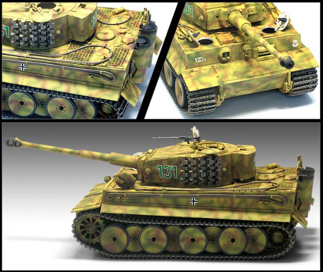 Tiger I Mid. 70th Anniversary (Academy 1:35) 
