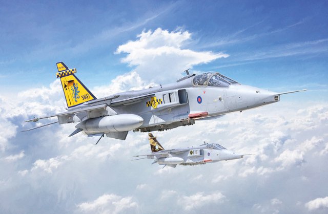 Sepecat JAGUAR GR.1-3 R.A.F. (Italeri 1:72) 