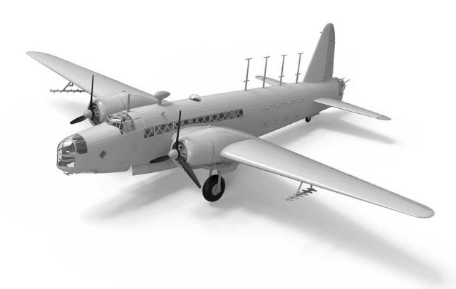 Letadlo Vickers Wellington Mk.VIII (Airfix 1:72)