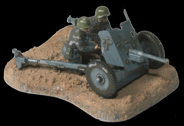 German Gun Pak-36 with Crew (Zvezda 1:72) 