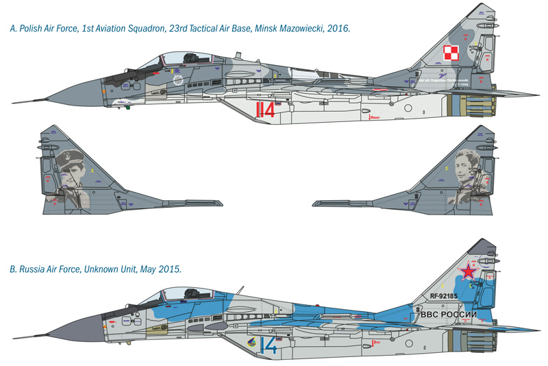MIG 29 FULCRUM (Italeri 1:72) 