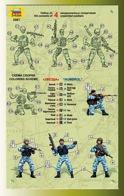 Russian Special Forces (Zvezda 1:35) 