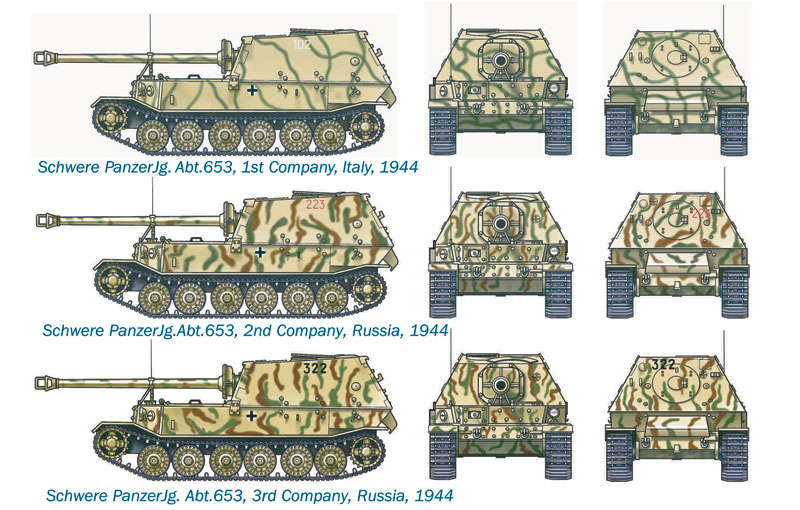 Sd. Kfz. 184 Panzerjager Elefant (Italeri 1:72)