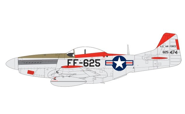 North American F-51D Mustang (Airfix 1:48) 
