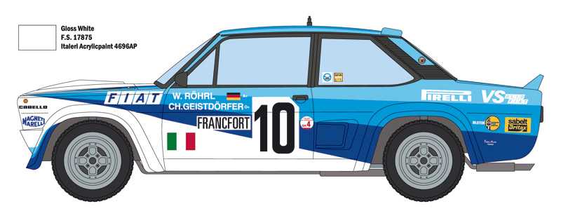 FIAT 131 Abarth Rally (Italeri 1:24) 