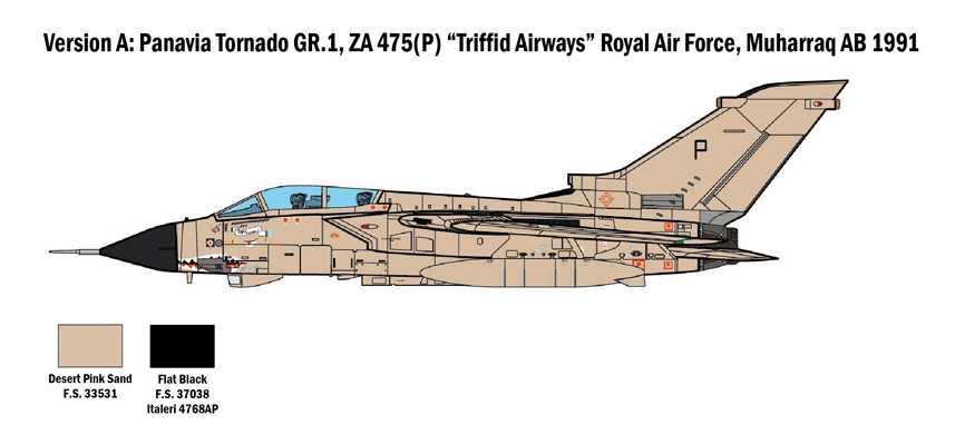 TORNADO GR.1-IDS - GULF WAR (Italeri 1:48) 