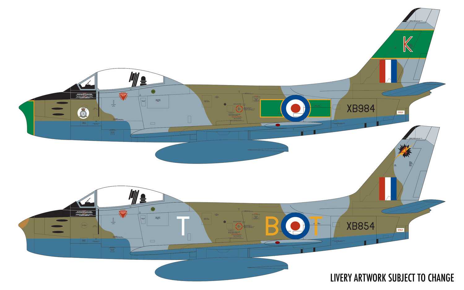 Canadair Sabre F.4 (Airfix 1:48) 