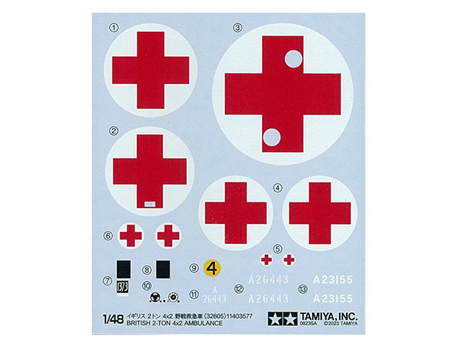 British 2t 4x2 Ambulance (Tamiya 1:48)
