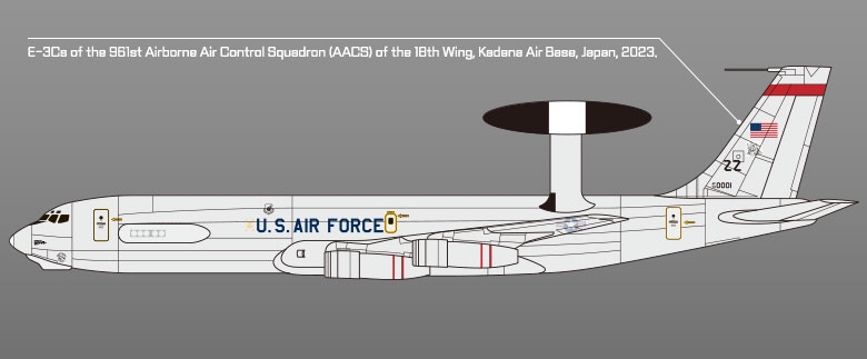 USAF E-3G Sentry"AEW&C" (Academy 1:144)